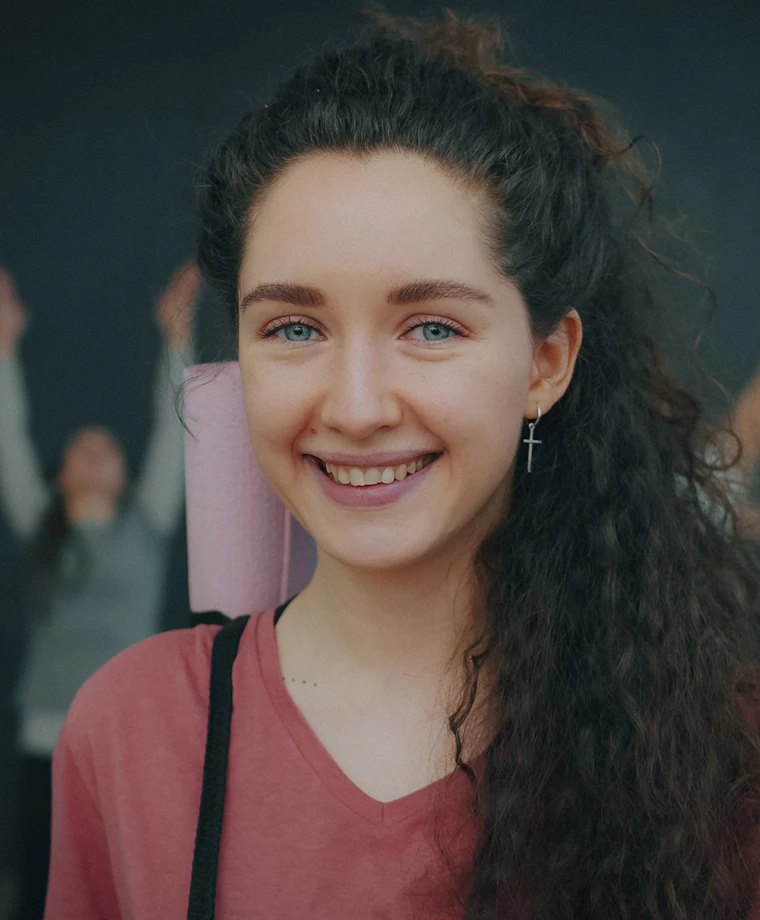Smiling woman